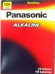 Bateria Panasonic Power Alcalina 12V C/ 10X01