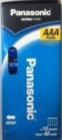Pilha Panasonic AAA Palito Ultra Hyper 