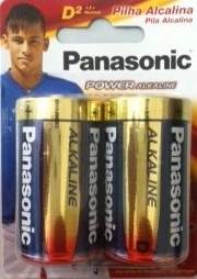 Pilha Panasonic D Grande Alcalina