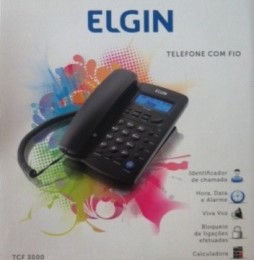 Telefone Elgin C/ Fio TCF 3000